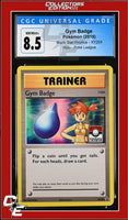XY Black Star Promo Gym Badge XY204 Pokemon League CGC 8.5
