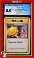 XY Black Star Promo Gym Badge XY208 Pokemon League CGC 8.5
