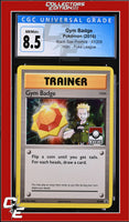 XY Black Star Promo Gym Badge XY205 Pokemon League CGC 8.5
