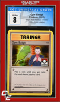 XY Black Star Promo Gym Badge XY210 Pokemon League CGC 8
