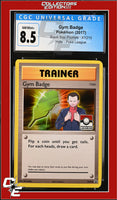 XY Black Star Promo Gym Badge XY210 Pokemon League CGC 8.5
