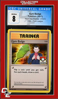 XY Black Star Promo Gym Badge XY210 Pokemon League CGC 8
