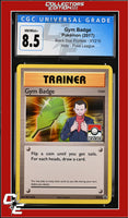 XY Black Star Promo Gym Badge XY210 Pokemon League CGC 8.5
