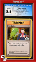 XY Black Star Promo Gym Badge XY210 Pokemon League CGC 8.5
