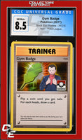 XY Black Star Promo Gym Badge XY210 Pokemon League CGC 8.5
