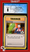 XY Black Star Promo Gym Badge XY210 Pokemon League CGC 8
