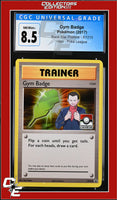 XY Black Star Promo Gym Badge XY210 Pokemon League CGC 8.5
