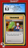 XY Black Star Promo Gym Badge XY210 Pokemon League CGC 8.5
