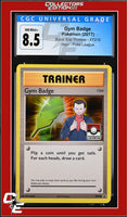 XY Black Star Promo Gym Badge XY210 Pokemon League CGC 8.5
