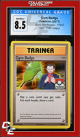 XY Black Star Promo Gym Badge XY210 Pokemon League CGC 8.5
