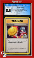XY Black Star Promo Gym Badge XY208 Pokemon League CGC 8.5
