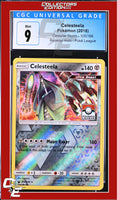 Celestial Storm Celesteela 100/168 Reverse Holo Pokemon League CGC 9
