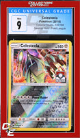 Celestial Storm Celesteela 100/168 Reverse Holo Pokemon League CGC 9
