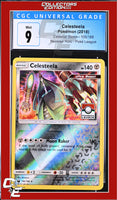 Celestial Storm Celesteela 100/168 Reverse Holo Pokemon League CGC 9
