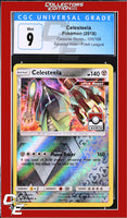 Celestial Storm Celesteela 100/168 Reverse Holo Pokemon League CGC 9
