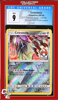 Celestial Storm Celesteela 100/168 Reverse Holo Pokemon League CGC 9
