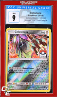 Celestial Storm Celesteela 100/168 Reverse Holo Pokemon League CGC 9
