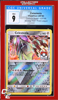 Celestial Storm Celesteela 100/168 Reverse Holo Pokemon League CGC 9
