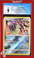 Celestial Storm Celesteela 100/168 Reverse Holo Pokemon League CGC 9

