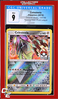 Celestial Storm Celesteela 100/168 Reverse Holo Pokemon League CGC 9
