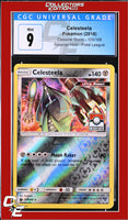 Celestial Storm Celesteela 100/168 Reverse Holo Pokemon League CGC 9

