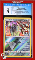 Celestial Storm Celesteela 100/168 Reverse Holo Pokemon League CGC 9
