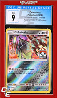 Celestial Storm Celesteela 100/168 Reverse Holo Pokemon League CGC 9

