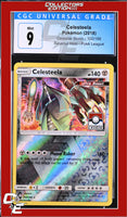 Celestial Storm Celesteela 100/168 Reverse Holo Pokemon League CGC 9
