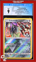 Celestial Storm Celesteela 100/168 Reverse Holo Pokemon League CGC 9
