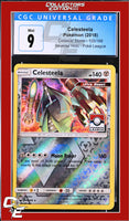 Celestial Storm Celesteela 100/168 Reverse Holo Pokemon League CGC 9
