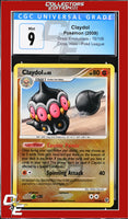 Great Encounters Claydol 15/106 Crosshatch Holo Pokemon League CGC 9
