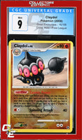 Great Encounters Claydol 15/106 Crosshatch Holo Pokemon League CGC 9
