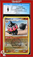 Great Encounters Claydol 15/106 Crosshatch Holo Pokemon League CGC 9
