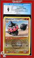 Great Encounters Claydol 15/106 Crosshatch Holo Pokemon League CGC 9
