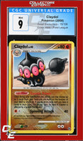 Great Encounters Claydol 15/106 Crosshatch Holo Pokemon League CGC 9
