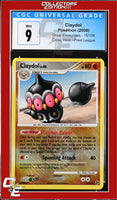 Great Encounters Claydol 15/106 Crosshatch Holo Pokemon League CGC 9
