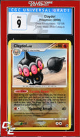 Great Encounters Claydol 15/106 Crosshatch Holo Pokemon League CGC 9
