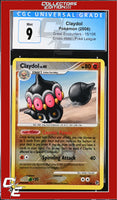 Great Encounters Claydol 15/106 Crosshatch Holo Pokemon League CGC 9
