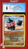 Great Encounters Claydol 15/106 Crosshatch Holo Pokemon League CGC 9
