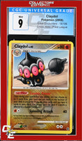 Great Encounters Claydol 15/106 Crosshatch Holo Pokemon League CGC 9

