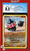 Great Encounters Claydol 15/106 Crosshatch Holo Pokemon League CGC 8.5

