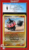 Great Encounters Claydol 15/106 Crosshatch Holo Pokemon League CGC 9

