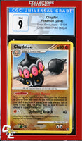 Great Encounters Claydol 15/106 Crosshatch Holo Pokemon League CGC 9
