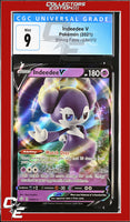 Shining Fates Indeedee V 039/072 Holo CGC 9
