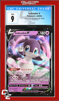 Sword & Shield Indeedee V 091/202 Holo CGC 9
