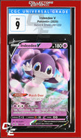 Sword & Shield Indeedee V 091/202 Holo CGC 9
