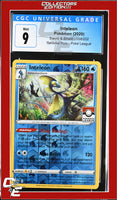 Sword & Shield Inteleon 058/202 Reverse Holo Pokemon League CGC 9
