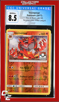 Sun & Moon Incineroar 26/149 Pokemon League Reverse Holo CGC 8.5
