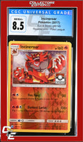 Sun & Moon Incineroar 26/149 Pokemon League Reverse Holo CGC 8.5
