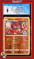 Sun & Moon Incineroar 26/149 Pokemon League Reverse Holo CGC 9
